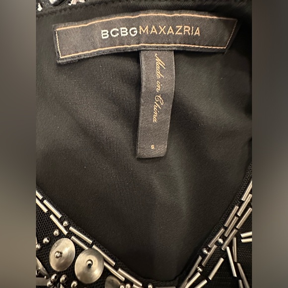 BCBGMaxAzria 3-Tiered Beaded Dress - Picture 6 of 6